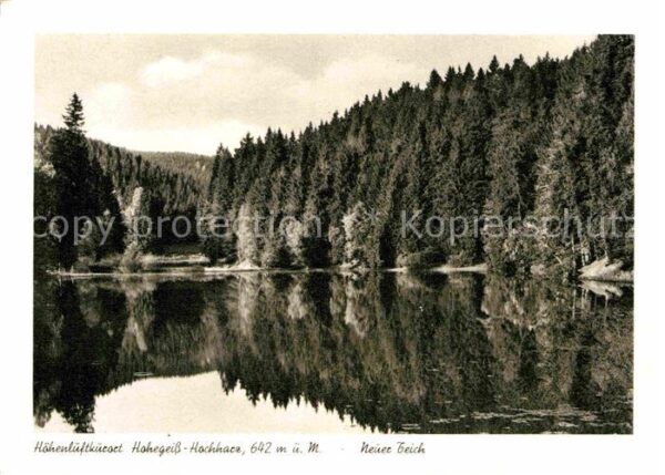 Hohegeiss Harz Neuer Teich