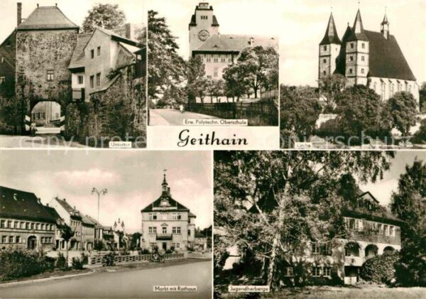 Geithain Jugendherberge Polytechnische Oberschul