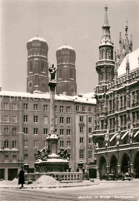 Muenchen Marienplatz