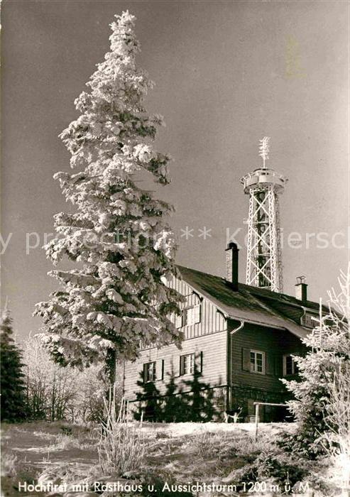 Titisee-Neustadt Fürstenberg-Rasthaus Hochfirst