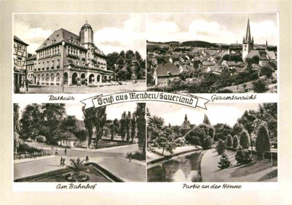 Menden Sauerland Rathaus Hönne
