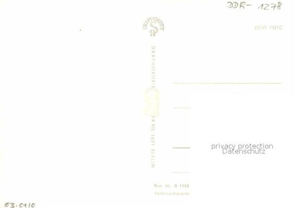 Muencheberg Poststrasse Ernst-Thälmann-Strasse Wasc – Bild 2