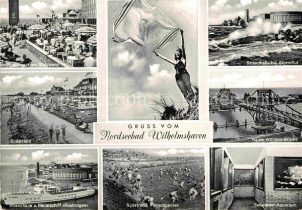 Wilhelmshaven Strandhalle Kurkonzert Seewasser-Aquari