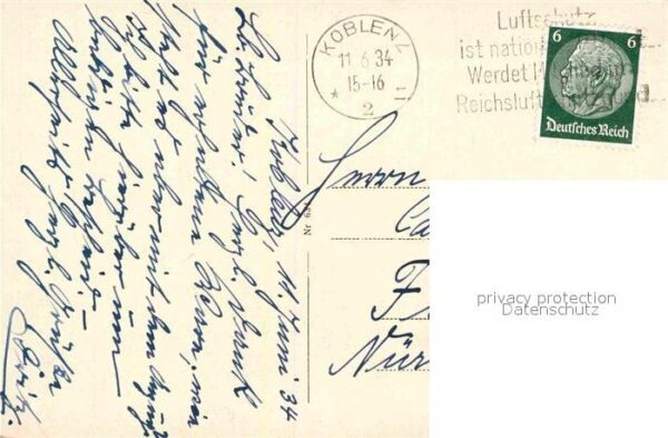 Koblenz Rhein Deutsches Eck Seitenraddampfer Vaterlan – Bild 2