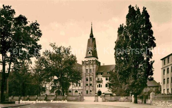 Bernburg Saale Kuranstalt