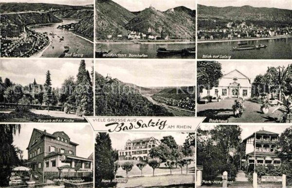 Bad Salzig Badehaus Park-Hotel Trost Haus Helvetia