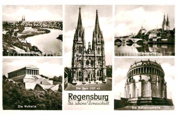 Regensburg Dom Walhalla Befreiungshalle