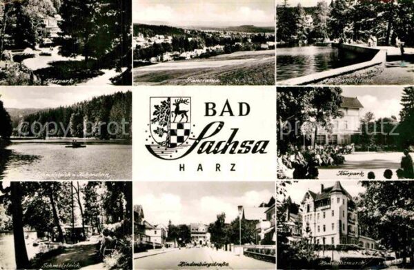 Bad Sachsa Harz Kurpark Hindenburgstrasse Haus Bismarck