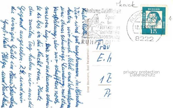 Ruhpolding Rauschbergbahn Kurhaus Pferdeschlitten – Bild 2