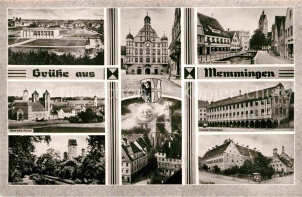 Memmingen Fuggerbau Steuerhaus Rathaus Frauenkirc