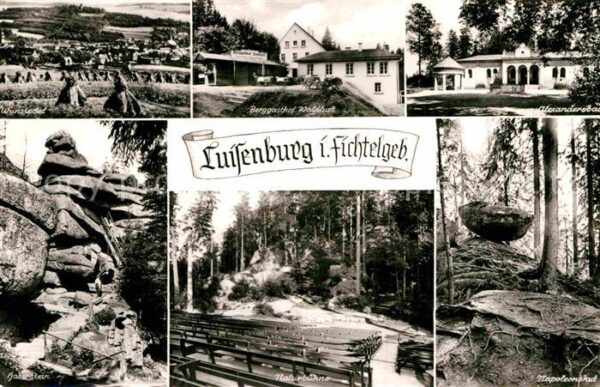 Luisenburg Berggasthof Waldlust Alexandersbad Napo