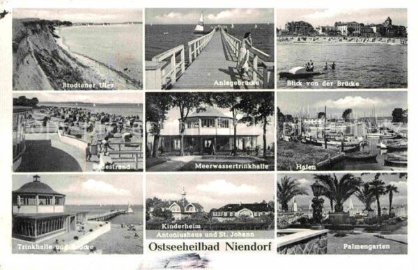 Niendorf Ostseebad Badestrand Kinderheim Antoniushaus Meer