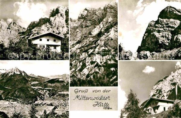 Mittenwald Bayern Mittenwalder Hütte