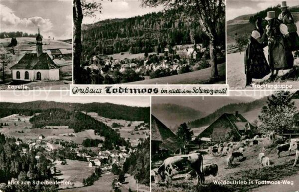 Todtmoos Kapelle Trachtengruppe Weidauftrieb Sch