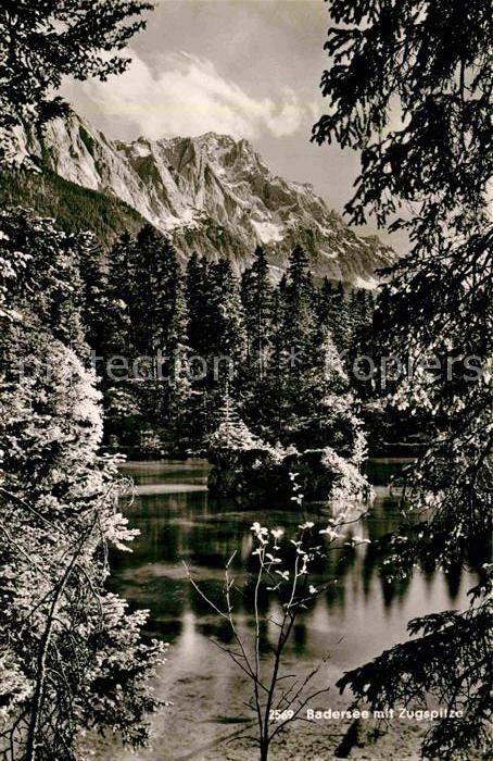Badersee Zugspitze