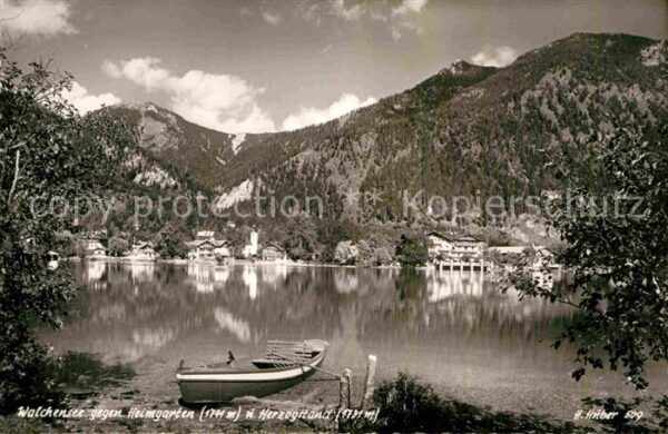 Walchensee Heimgarten Herzogstand Foto-H.-Huber-Nr