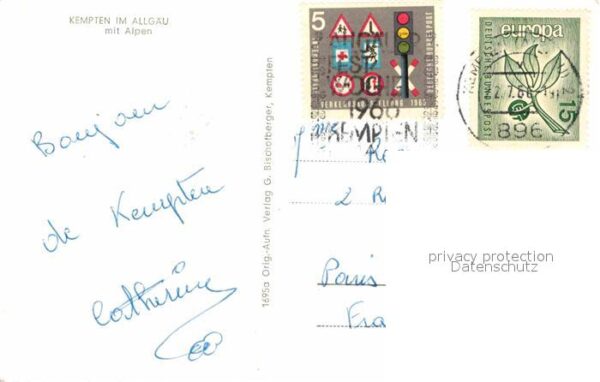 Kempten Allgaeu Alpen Einstein Sorgschrofen Gaishorn Ra – Bild 2