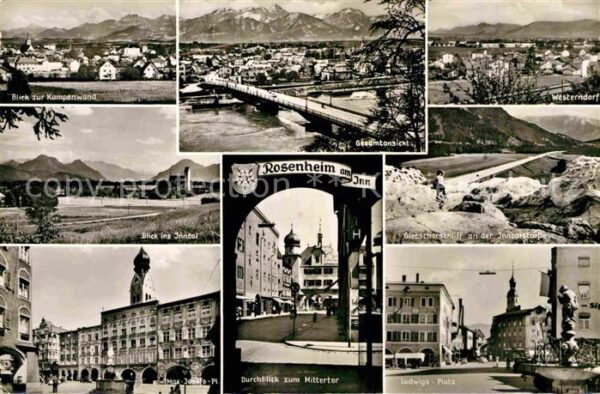 Rosenheim Bayern Max-Josef-Platz Westerndorf Ludwigs-Pla