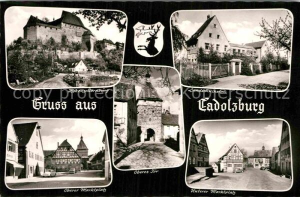 Cadolzburg Landschulheim Marktplatz Hohenzollernbu