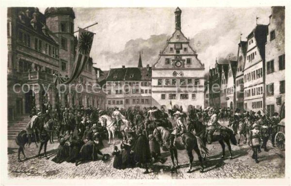 Rothenburg Tauber Tilly's Einzug 30.10.1631