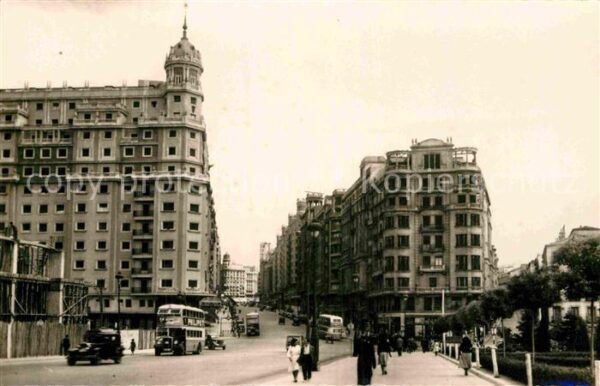 Madrid Spain Avenida de Jose Antonio Hotel Astoria