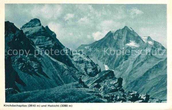 Kirchdachspitze Habicht