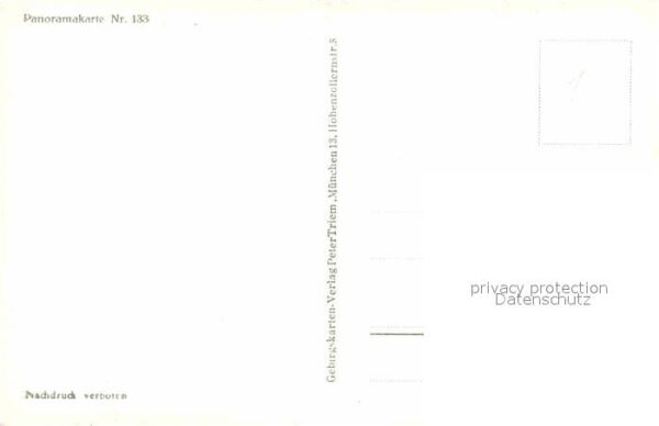 Oberstdorf Panoramakarte Stillach Reuthe Kornau Lo – Bild 2