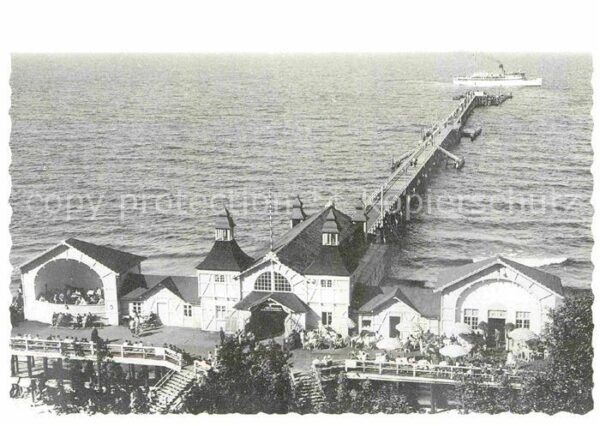 Sellin Ruegen Selliner Seebrücke um 1935