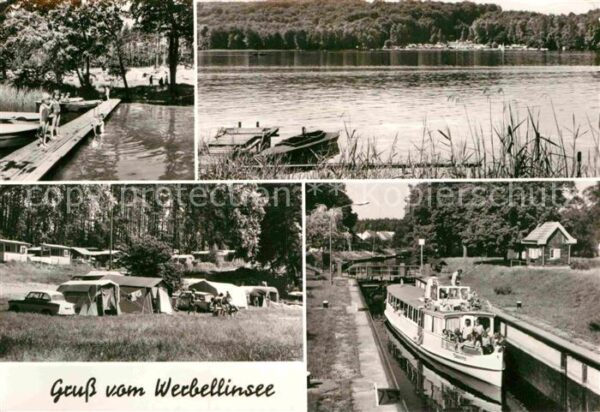 Werbellinsee-Altenhof Motorboot Löcknitz