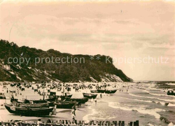 Bansin Ostseebad Strand Steilküste