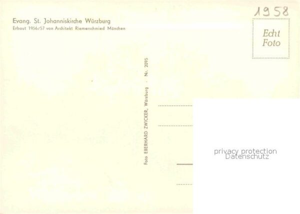 Wuerzburg Evangelische St. Johanniskirche – Bild 2
