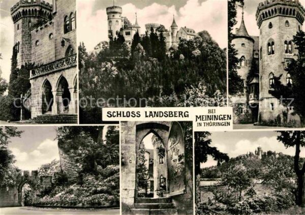 Meiningen Thueringen Schloss Landsberg