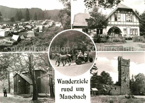 Manebach Campingplatz Meyersgrund Waldgaststätte