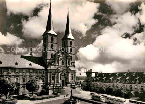 Bamberg St. Michaelskirche Hofansicht