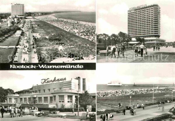 Rostock-Warnemuende Hotel Neptun Kurhaus Promenade