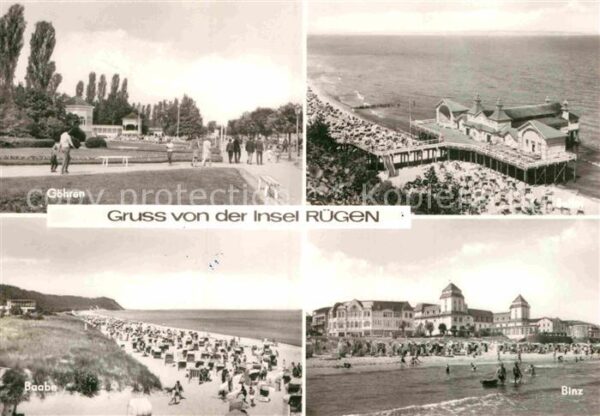 Insel Ruegen Göhren Baabe Binz