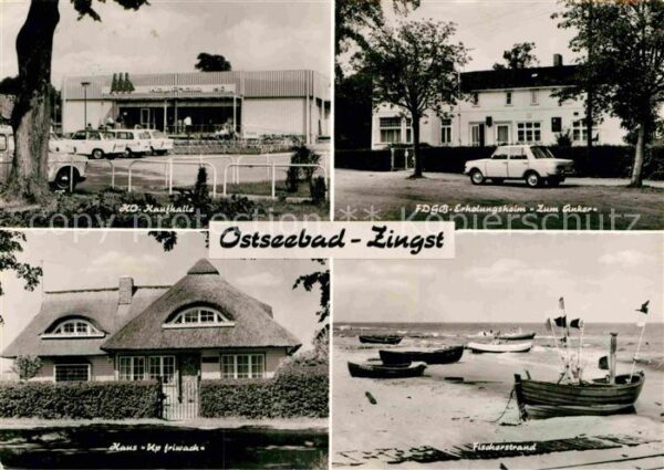 Zingst Ostseebad Erholungsheim Zum Anker Kaufhalle Fisch