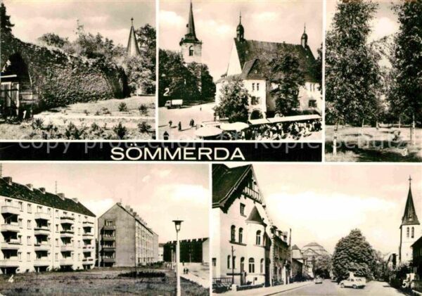 Soemmerda Rathaus Weissenseer Strasse Stadtpark S