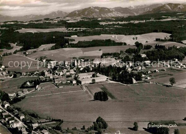 Steingaden Oberbayern Fliegeraufnahme