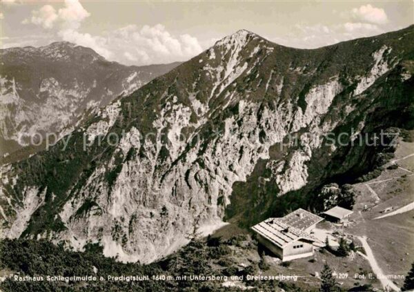 Bad Reichenhall Rasthaus Schlegelmulde Predigtstuhl Unt