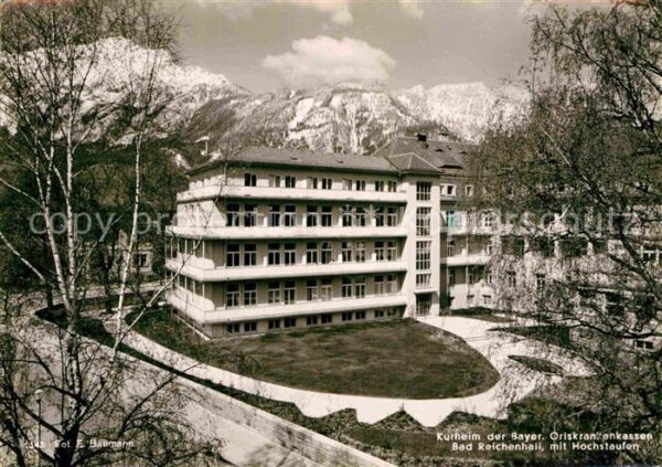 Bad Reichenhall Kurheim Bayerische Ortskrankenkassen Ho