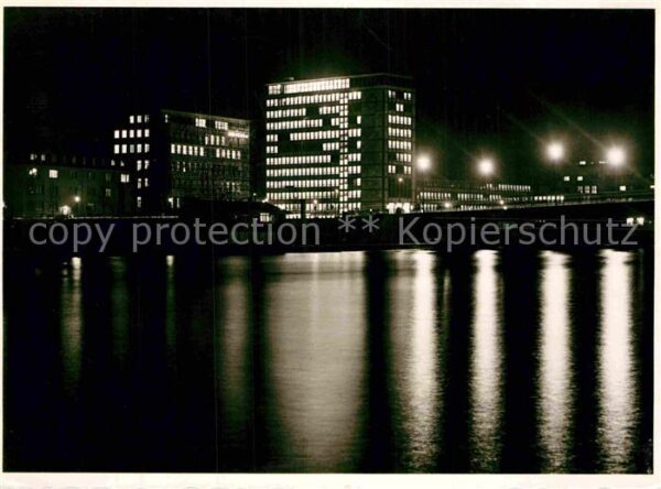 Frankfurt Main Hochhäuser Friedensbrücke