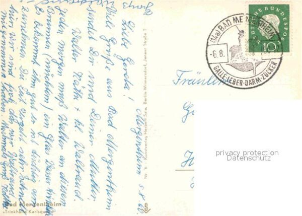 Bad Mergentheim Trinkhalle Karlsquelle – Bild 2