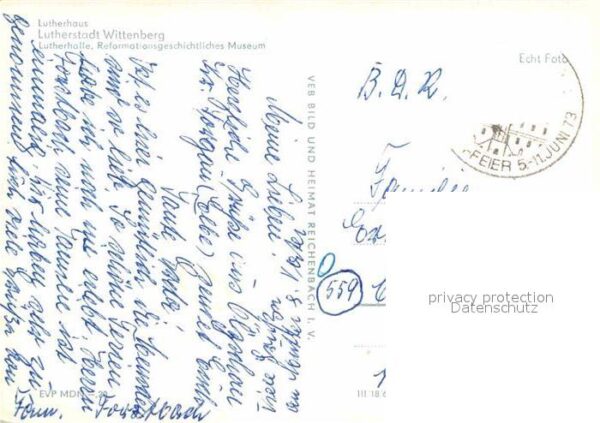 Wittenberg Lutherstadt Lutherhalle Reformationsgeschichtliches – Bild 2