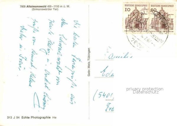 Altsimonswald Simonswälder Tal – Bild 2