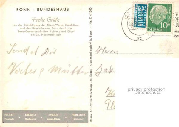 Bonn Rhein Bundeshaus – Bild 2