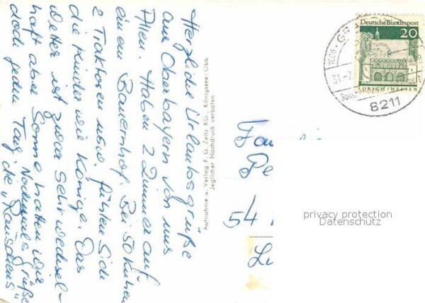 Grassau Chiemgau Gasthof zur Post Schloss Herrenchiemsee – Bild 2