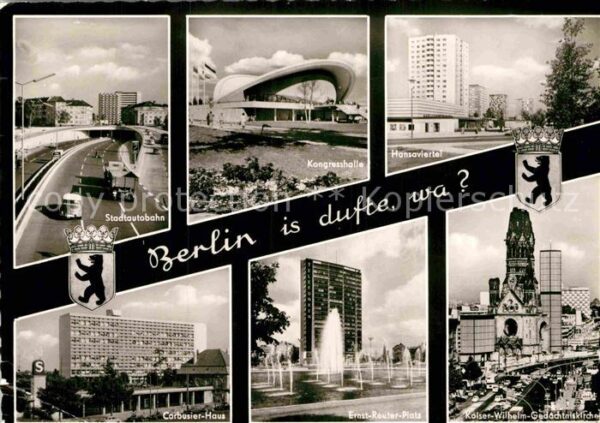 Berlin Stadtautobahn Kongresshalle Hansavierte