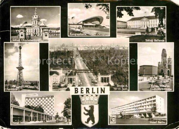 Berlin Schloss Bellevue Funkturm Hotel Berlin
