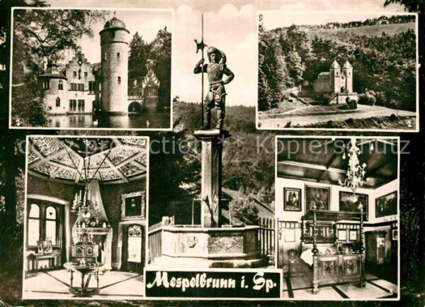 Mespelbrunn Schloss Mespelbrunn Geburtszimmer Juliu